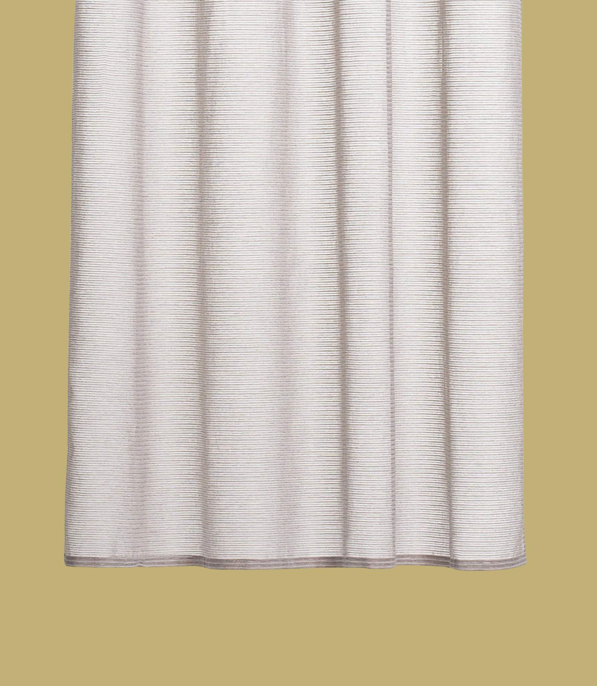 Ösenschal Webstoff Beige